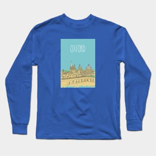 Oxford Rooftops (pale blue) Long Sleeve T-Shirt